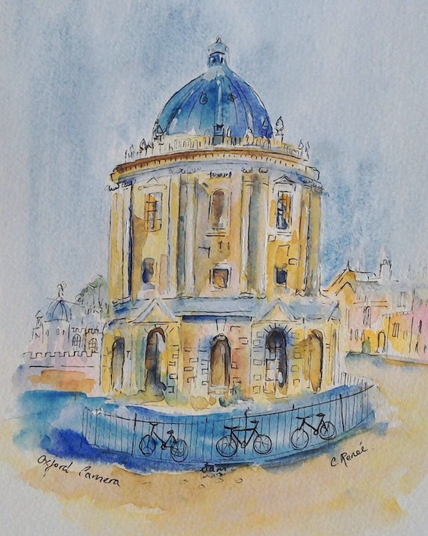 Radcliffe Camera Oxford Painting